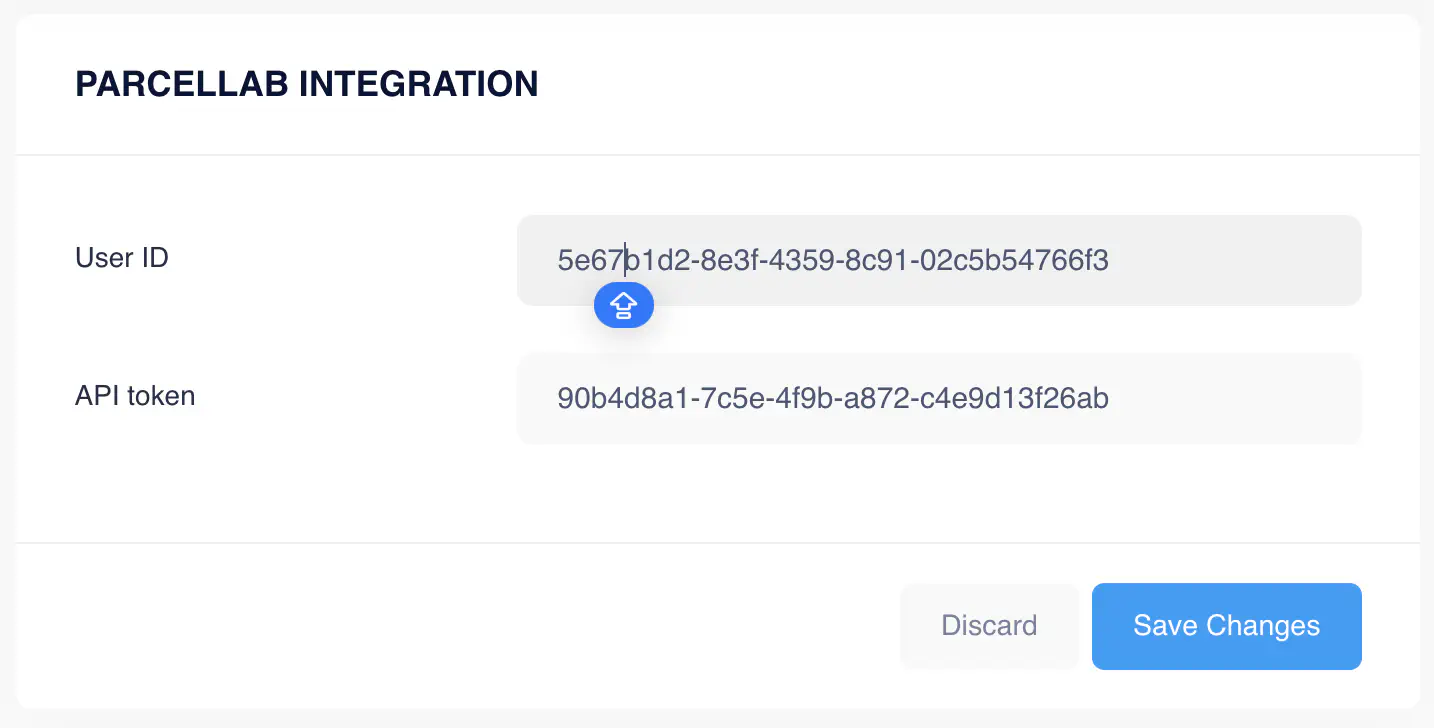ParcelLab Integration