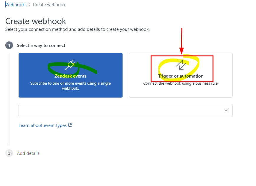 Zendesk webhook_type